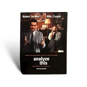 ηεω Analyze This - DVD - Robert De Niro - Billy Crystal - Lisa Kudrow